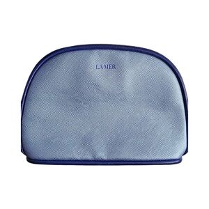 La Mer Light Blue Travel Pouch